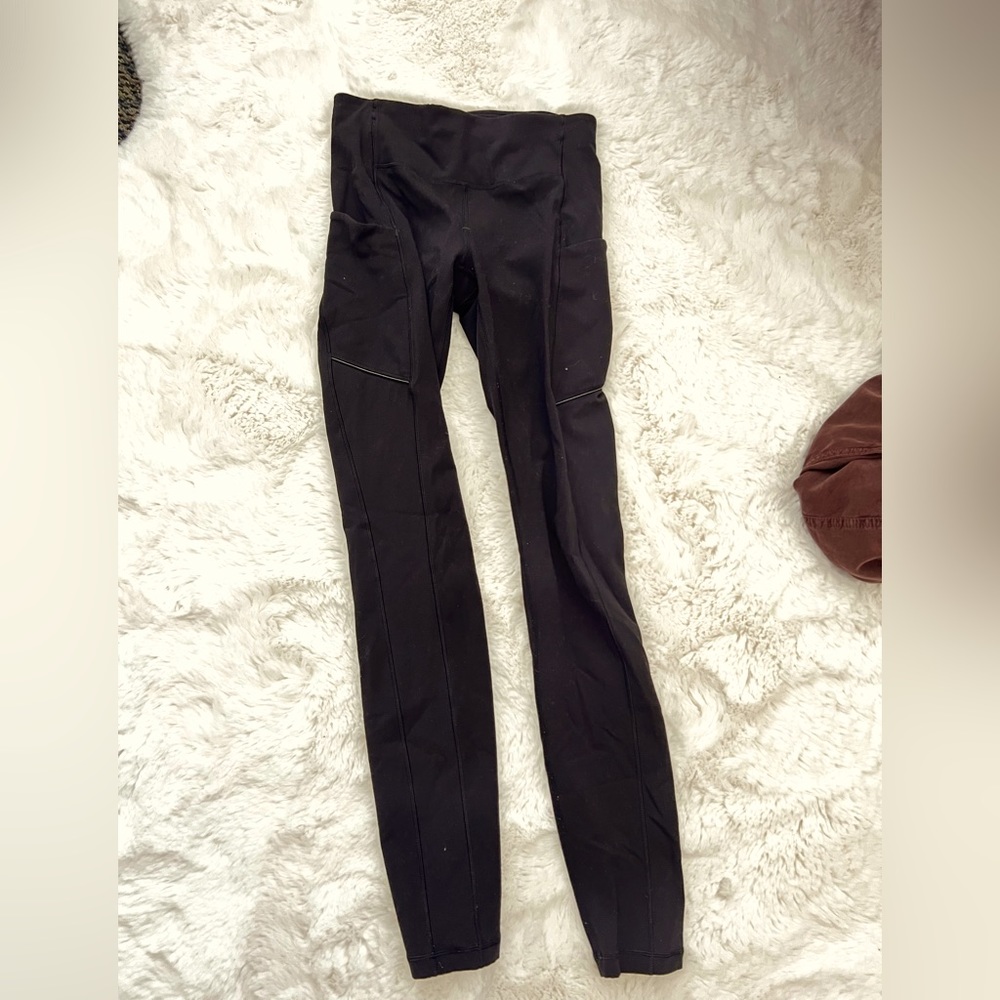 Lululemon fast and free high-rise tight with pockets 28”